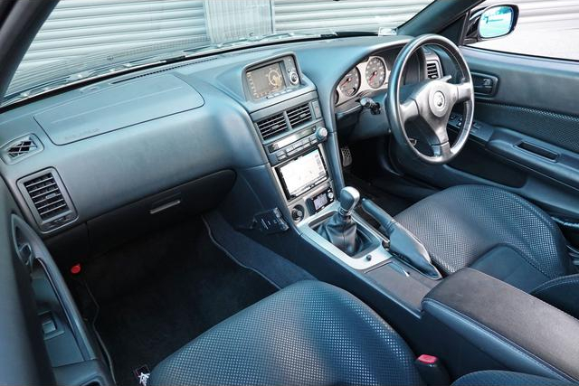 Interior of R34 SKYLINE GT-R.