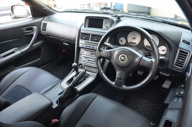 Interior of R34 SKYLINE GT-R.