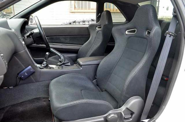 Interior seats of R34 SKYLINE GT-R V-SPEC 2.