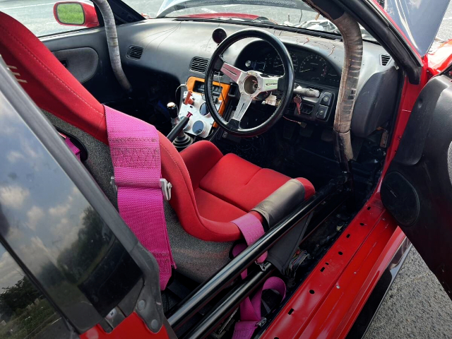 Interior of S13 NISSAN SILVIA.