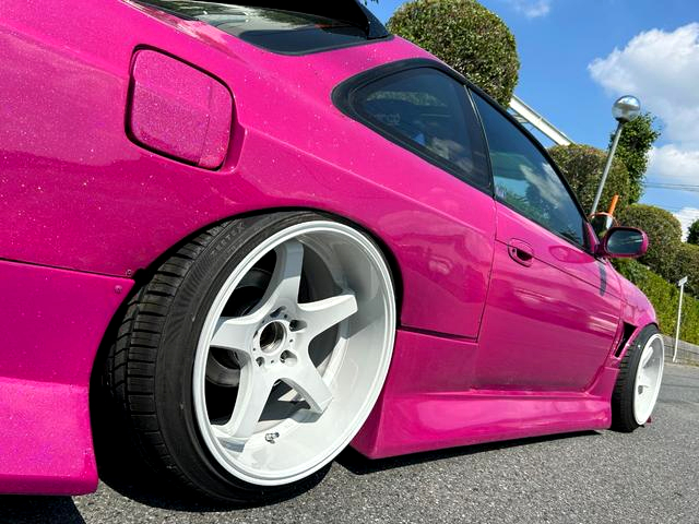 Rear side exterior of S14 NISSAN SILVIA K'S.