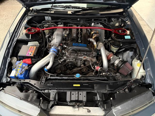 SR20DET turbo engine.