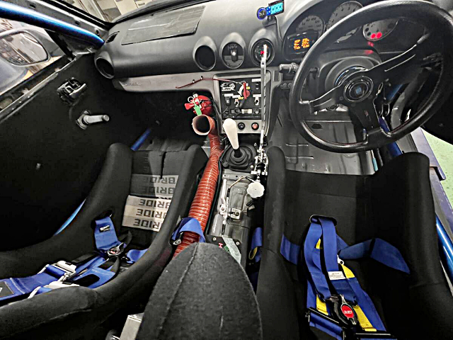 Interior of ROCKET BUNNY WIDEBODY S15 SILVIA.
