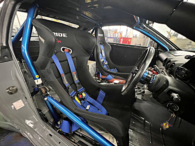 interior seats of ROCKET BUNNY WIDEBODY S15 SILVIA.
