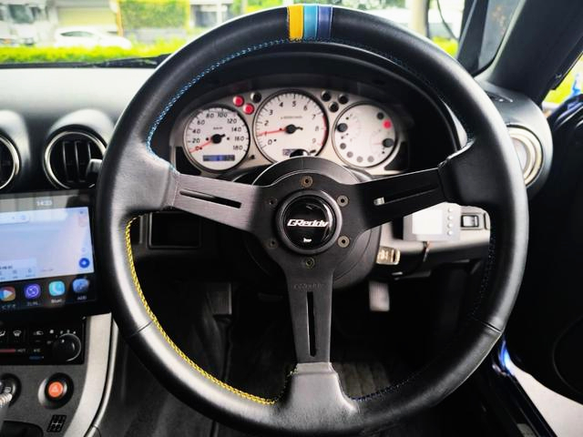 Greddy Steering Wheel.
