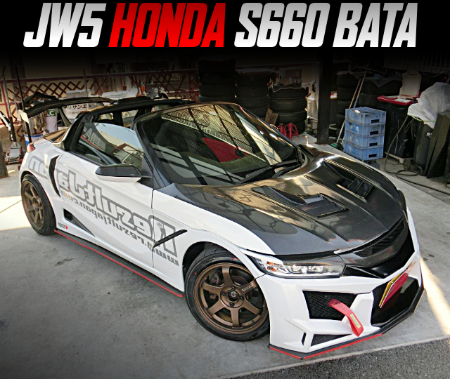 RESULT JAPAN DEMO CAR Styled JW5 HONDA S660 BATA.