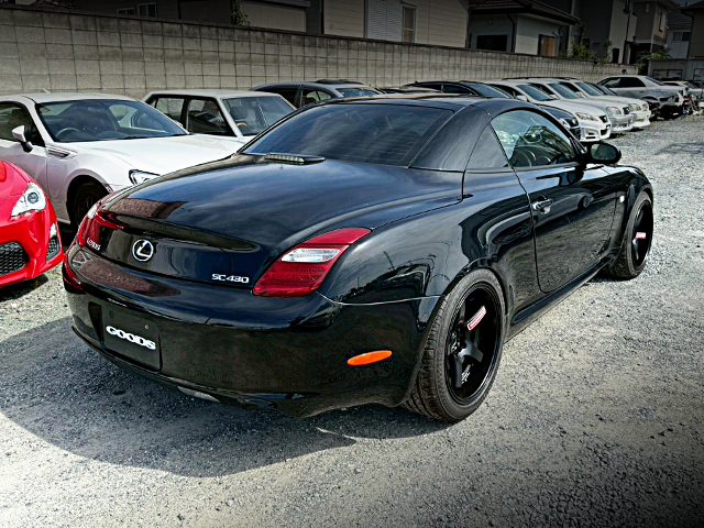 Rear exterior of 4th Gen SOARER 430SCV.