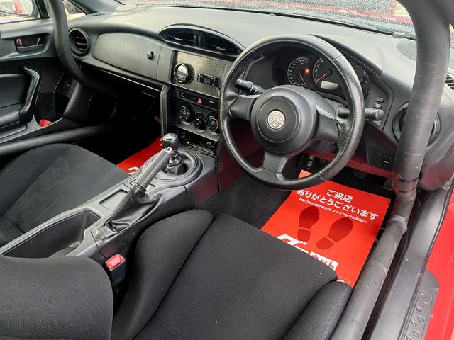 Interior of ZN6 TOYOTA 86 RACING.