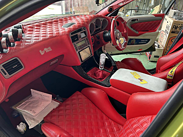 Interior of 2nd Gen TOYOTA ARISTO.