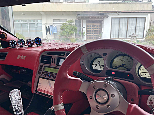 Speed cluster and Aftermarket Gauges of 2nd Gen TOYOTA ARISTO.