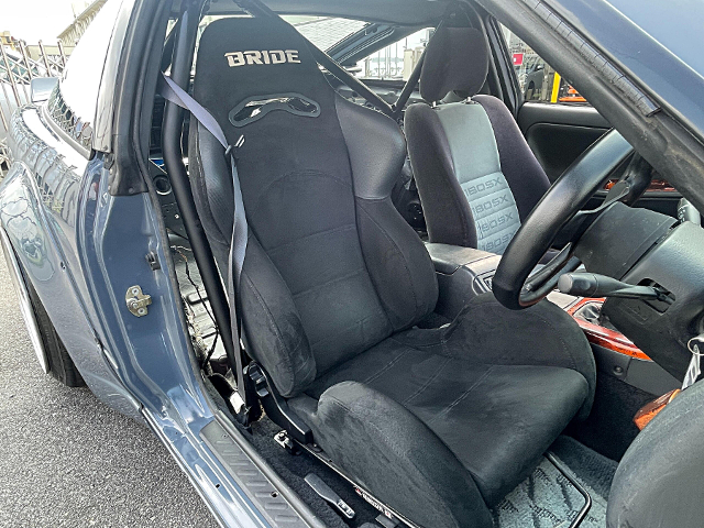 Driver side bucket seat of ROCKET BUNNY WIDEBODY RPS13 180SX TYPE-X.
