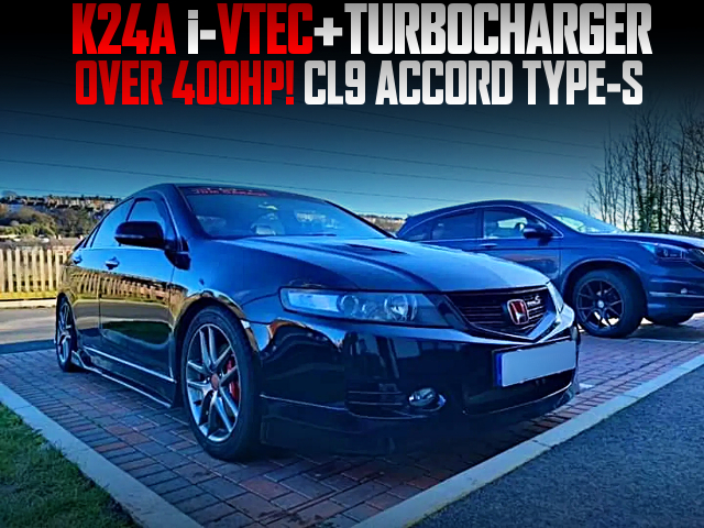 K24A i-VTEC With TURBOCHARGER at over 400HP in the CL9 ACCORD TYPE-S.