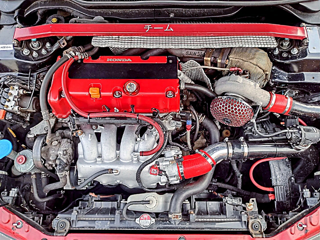 K24A i-VTEC With TURBOCHARGER at over 400HP.
