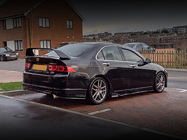 Rear exterior of CL9 ACCORD TYPE-S.