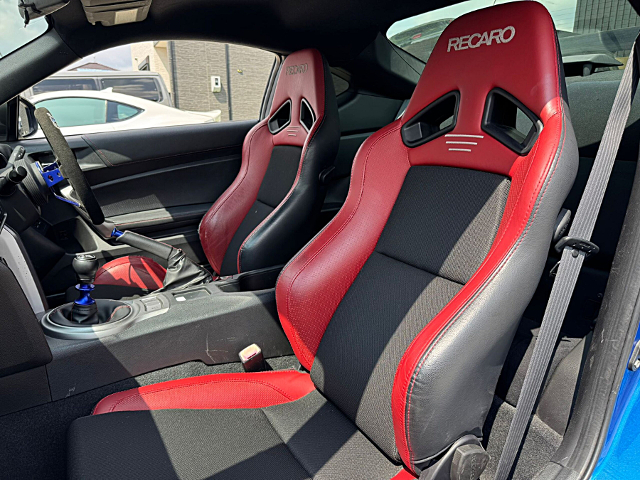 Interior seats of WIDEBODY ZC6 SUBARU BRZ R.