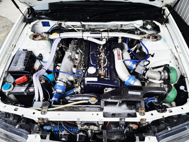 RB26DETT TWIN TURBO ENGINE.