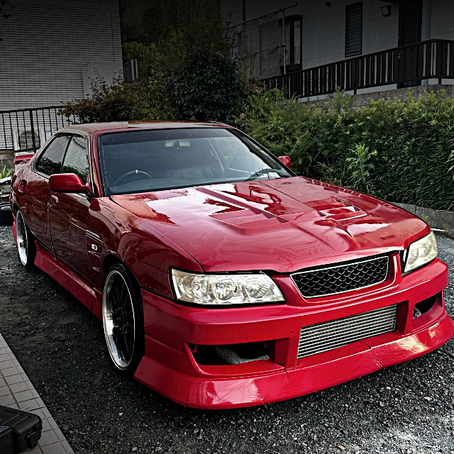 Front Right side exterior of WIDEBODY C35 NISSAN LAUREL.