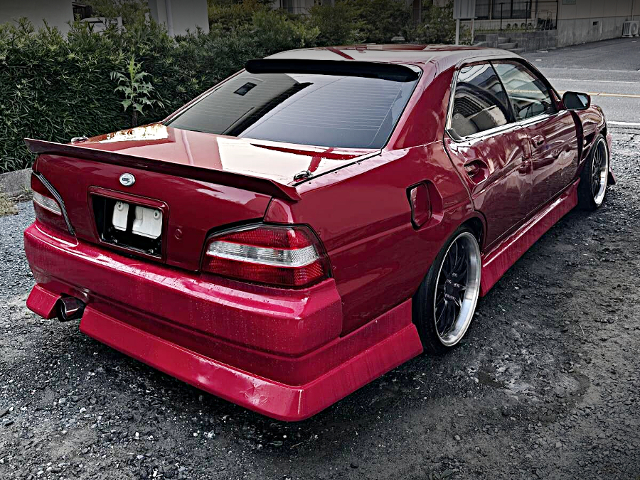Rear exterior of WIDEBODY C35 NISSAN LAUREL.