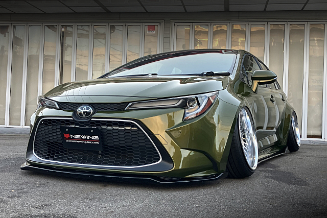 Front exterior of WIDEBODY ZRE212 COROLLA 1.8 WxB.