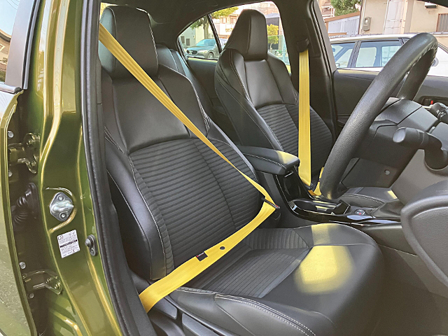interior seats of WIDEBODY ZRE212 COROLLA 1.8 WxB.