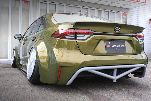 Rear exterior of WIDEBODY ZRE212 COROLLA 1.8 WxB.