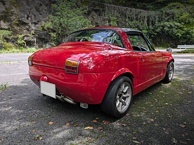 Rear exterior of EA11R CAPPUCCINO.