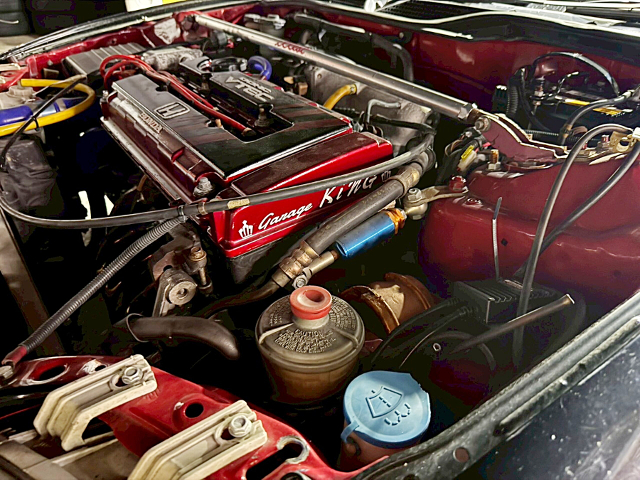 B16A 1600cc VTEC engine.