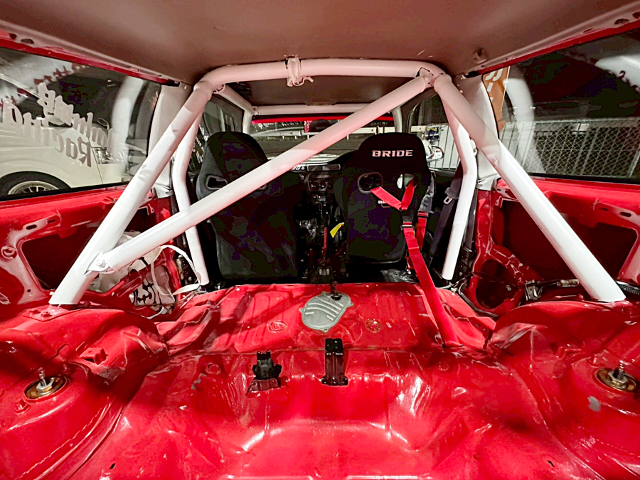 Roll Cage of ADVAN RACING Livery EG6 HONDA CIVIC SiR 2.