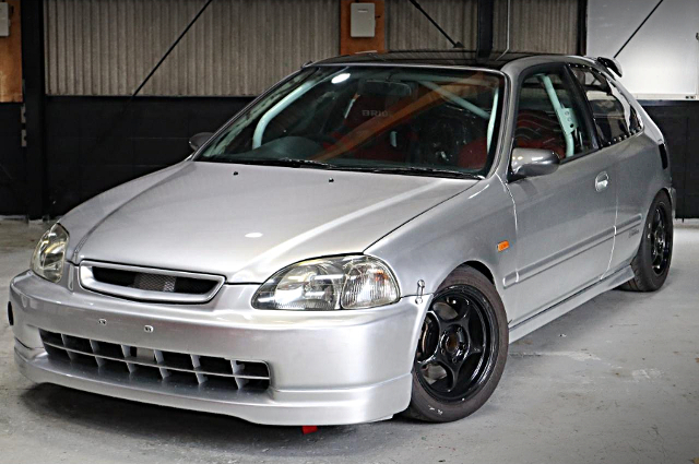 Front exterior of EK9 CIVIC TYPE-R.