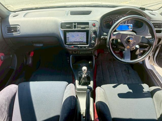 Interior of EK9 CIVIC TYPE-R.
