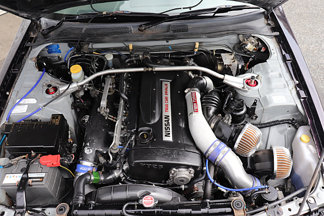 RB26 TWIN TURBO ENGINE.