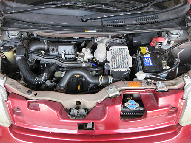 KF 660cc turbo engine.