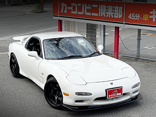 Front exterior of FD3S RX-7 TYPE-R BATHURST.