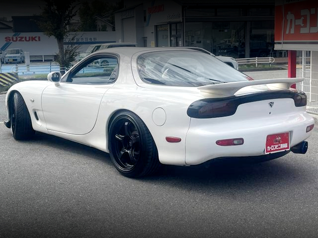 Rear exterior of FD3S RX-7 TYPE-R BATHURST.