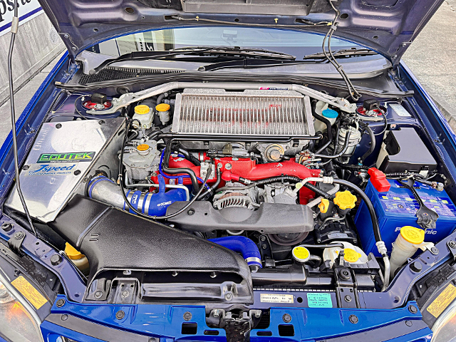 EJ207 With HKS 2.2L KIT and GT3 TURBO.