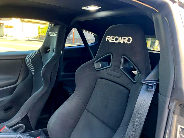 Interior RECARO seats of PANDEM WIDEBODY GXPA16 GR YARIS RC.
