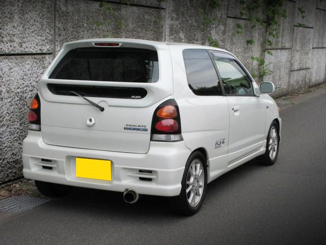 Rear exterior of HA22S SUZUKI ALTO WORKS RS/Z.
