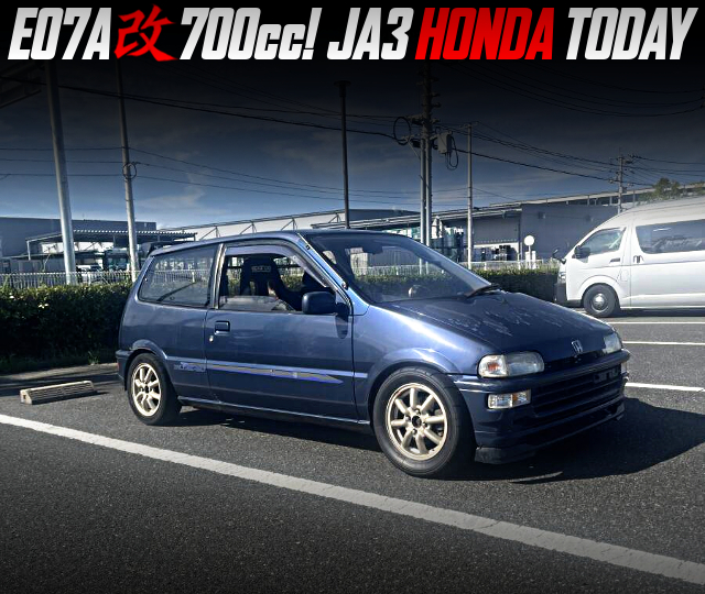 700cc Bored E07A engine in the JA3 HONDA TODAY.