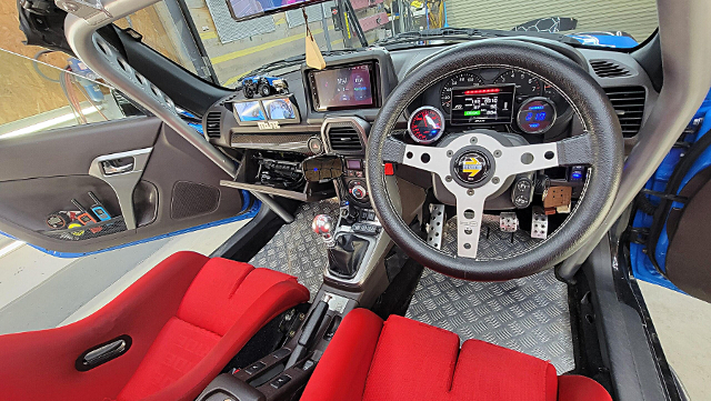 interior Dashboard of JB43W SUZUKI JIMNY SIERRA.