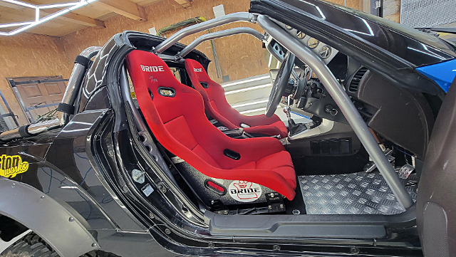 Interior seats of JB43W SUZUKI JIMNY SIERRA.