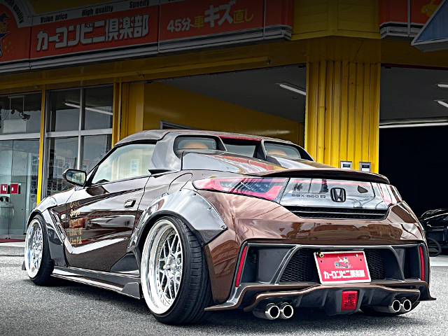 Rear exterior of lb★nation SSX-660R WIDEBODY JW5 HONDA S660 Beta.