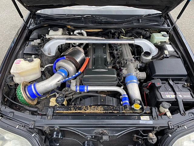 2JZ-GTE With TRUST SINGLE TURBO.