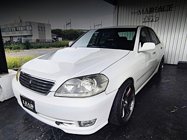 Front exterior of JZX110 TOYOTA MARK 2.