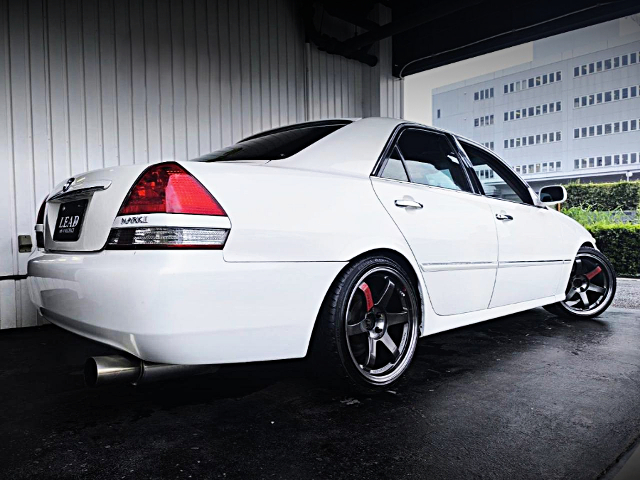 Rear exterior of JZX110 TOYOTA MARK 2.