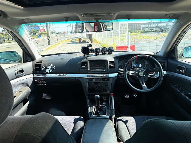 Interior of JZX110 TOYOTA MARK 2.