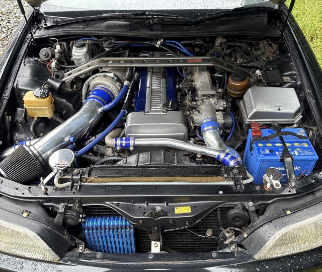 1JZ-GTE With HKS GT2-8262 SINGLE TURBO.