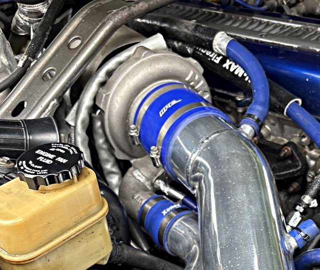 HKS GT2-8262 turbo on 1JZ-GTE.