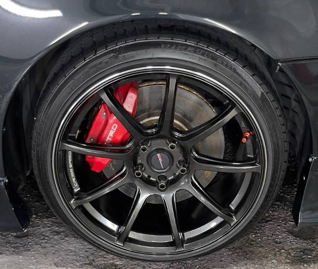 TRD Brake caliper upgrade.