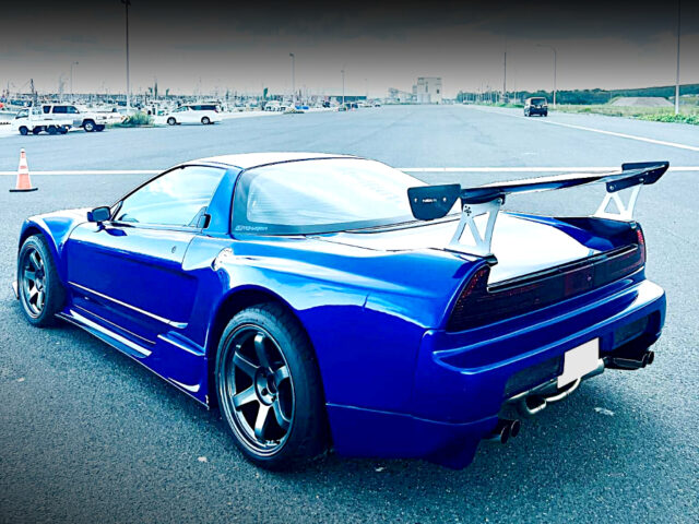 Rear exterior of SORCERY WIDEBODY NA1 NSX.