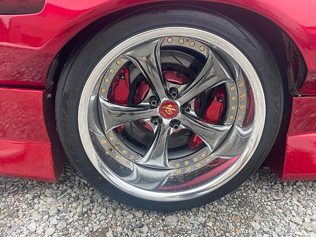 Dual calipers of WIDEBODY ONEVIA.